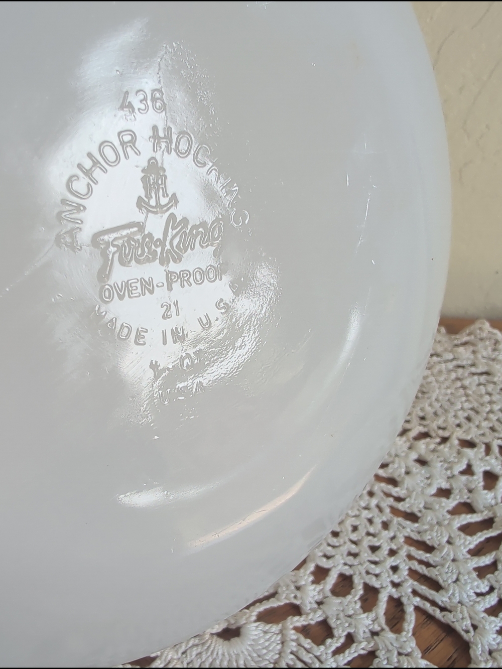 2 Corn Flower Blue Fire King Casserole Dish is a vintage piece from the Fire-K - Picture 5 of 9